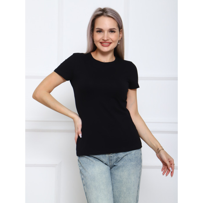Футболка женская CLASSIK чёрная Футболка женская CLASSIK чёрная